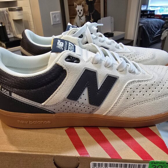 New Balance Numeric Men's Brandon Westgate 508 Sea Salt NM508RDO Shoes Size 12 - Picture 1 of 14